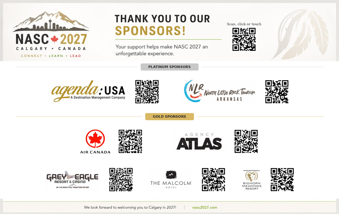 NASC 2027 Sponsors